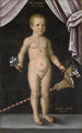 Portrait of Felix Platter II at three years old - Hans Bock the Elder — artwork view
