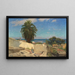 View of Puerto Orotava, Tenerife - Hans Bohrdt — framed artwork on a wall