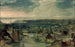 River Landscape Painting - Hans Bol — artwork view