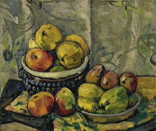 Fruit in Two Bowls - Hans Brühlmann — artwork view