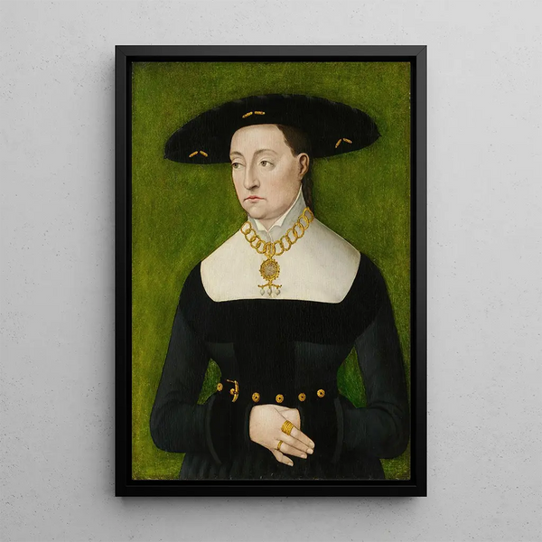 Katharina Merian - Hans Brosamer — framed artwork on a wall