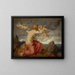 Allegory of Telegraphy - Hans Canon — framed artwork on a wall