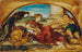 Figure allégorique avec lion et paon - Hans Canon — artwork view