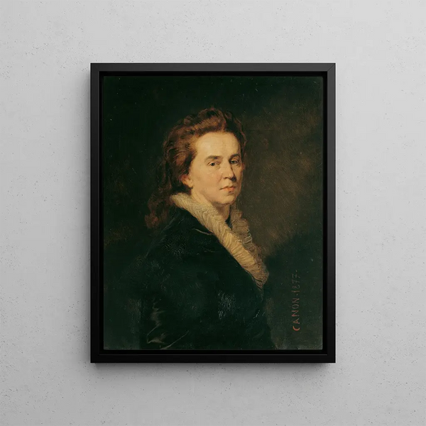 Auguste Granitsch - Hans Canon — framed artwork on a wall