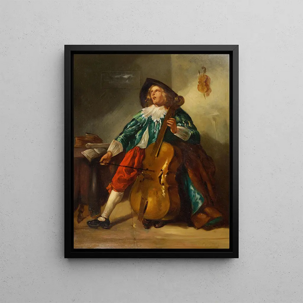 The Solo - Hans Canon — framed artwork on a wall