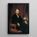 The doctor professor Moriz Benedikt - Hans Canon — framed artwork on a wall