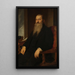 L'écrivain Emmerich Ranzoni - Hans Canon — framed artwork on a wall