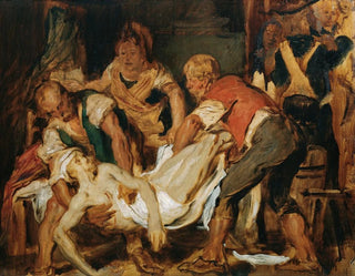 The rescue of Jean-Paul Marat's body - Hans Canon — artwork view