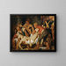 The rescue of Jean-Paul Marat's body - Hans Canon — framed artwork on a wall