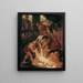 The martyrdom of Saint Hippolytus - Hans Canon — framed artwork on a wall