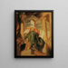La muse Clio - Hans Canon — framed artwork on a wall