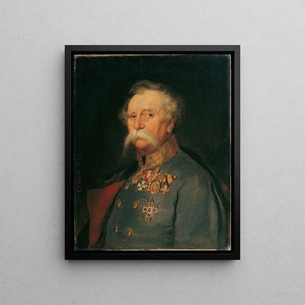 Marshal Franz von Hauslab - Hans Canon — framed artwork on a wall