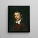 Young Blonde Woman - Hans Canon — framed artwork on a wall