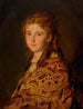 Young woman with a Turkish scarf - Hans Canon — artwork view