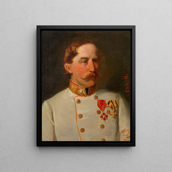Karl Ludwig Baron von Schnnermark - Hans Canon — framed artwork on a wall