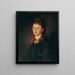 Girl with Red Blonde Hair - Hans Canon — framed artwork on a wall