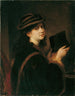 Girl with Stereoscope - Hans Canon — artwork view