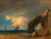 Study of the sea with fishing boats - Hans Canon — artwork view