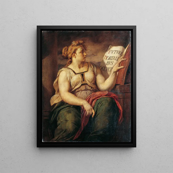 Sibylle - Hans Canon — framed artwork on a wall