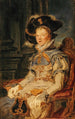 Sketch for a portrait of a woman in Renaissance costume - Hans Canon — artwork view