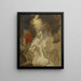 Sketch of the martyrdom of Saint Hippolytus - Hans Canon — framed artwork on a wall