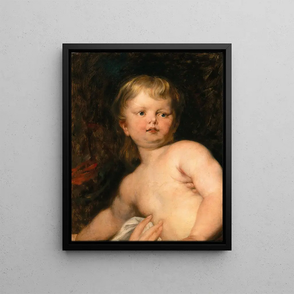L'Enfant Jésus - Hans Canon — framed artwork on a wall