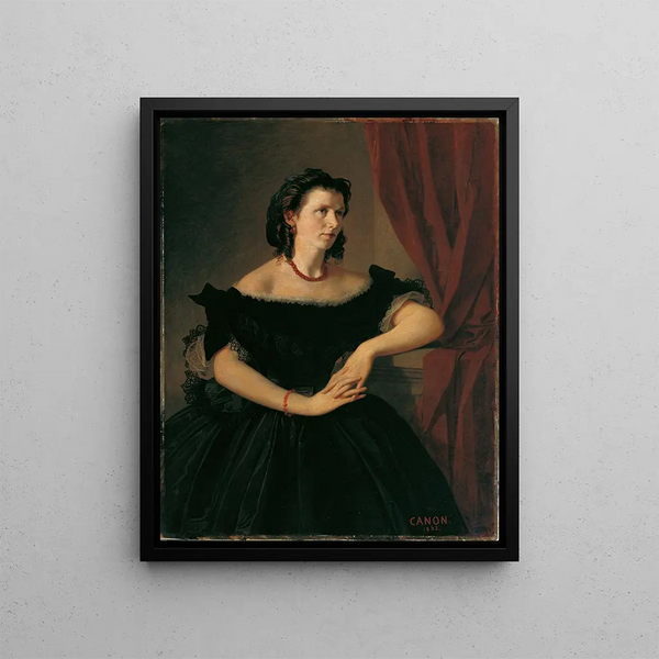 Walpurga von Reithoffer - Hans Canon — framed artwork on a wall