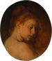 Repetition of the female study head after the bath - Hans Canon — artwork view