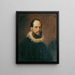 Wilhelm Wartenegg in 17th-century costume - Hans Canon — framed artwork on a wall