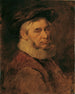 an elderly man with a ruffled collar and a beard - Hans Canon — artwork view