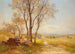 Summer Landscape Painting - Hans Divok — artwork view