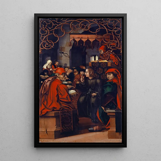 Hans Fries - Christ among the Doctors.webp