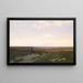 View of the moors of Prup near Silkeborg, Jutland - Hans Friis — framed artwork on a wall