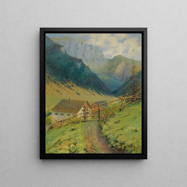 Ska Liechtenstein - Hans Gantner — framed artwork on a wall