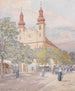 the Procession of Corpus Christi in Maria Lanzendorf - Hans Götzinger — artwork view