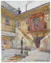 Cour de la Fazieherhaus - Hans Götzinger — artwork view