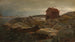 House of Fisherman in Lillesand - Hans Gude — artwork view