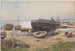 a Baltic Sea port - Hans Gude — artwork view