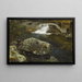 At the edge of the mill pond - Hans Gude — framed artwork on a wall