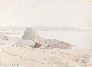 Frère Sandefjord - Hans Gude — artwork view