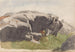 Falaise Painting - Hans Gude — artwork view