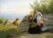 Ladies in the Sun - Hans Gude — artwork view