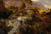 Landscape Study Painting of Vågå - Hans Gude — artwork view