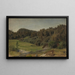 Landscape at Ljan - Hans Gude — framed artwork on a wall