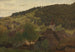 Landscape of Ebersteinburg in Baden - Hans Gude — artwork view