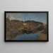 Bateaux pilotes - Hans Gude — framed artwork on a wall