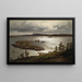 The Sandvik Fjord - Hans Gude — framed artwork on a wall