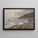 View of the Bunne fjord from Malmøya - Hans Gude — framed artwork on a wall