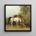 Reverie of the Young Shepherd - Hans Haag — framed artwork on a wall
