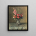 Flowers in a Cup - Hans Hamza — framed artwork on a wall